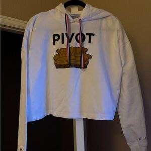 Ladies cropped Friends sweatshirt (S)